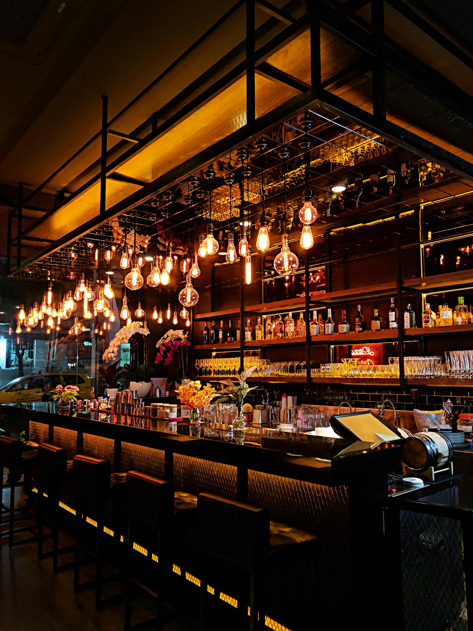Restaurant bar ambiance photography South Florida